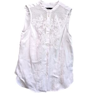 Karen Millen Embroidered Blouse 8